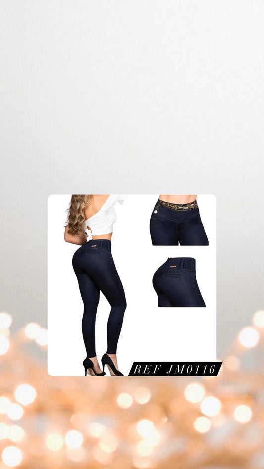 BUTT LIFTING JEANS/LEVANTA COLA