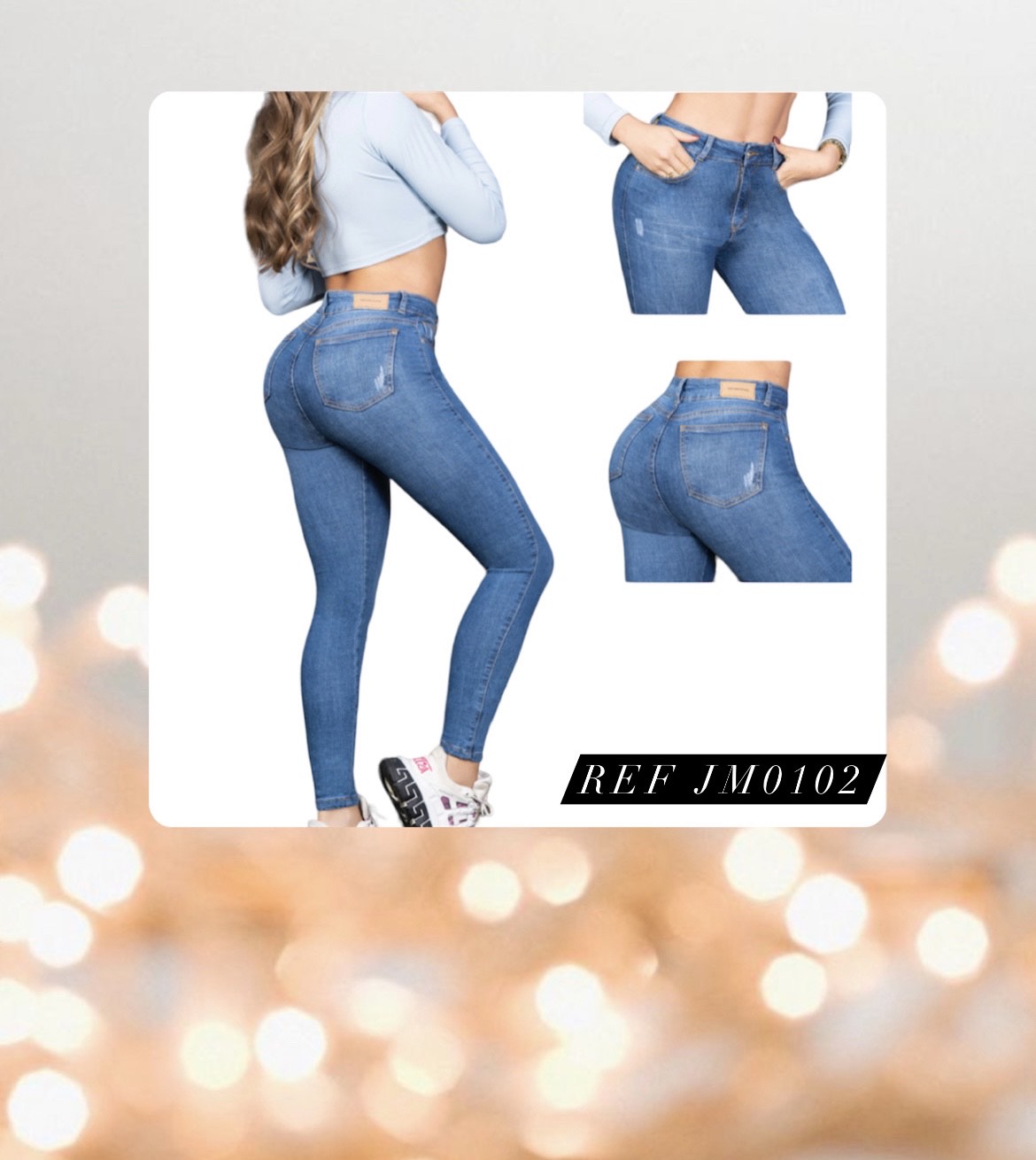 BUTT LIFTING JEAN/LEVANTA COLA